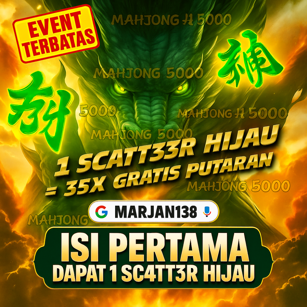 MARJAN138 : Situs Game Slot Online Partner Resmi Slot138 Jaminan Jackpot
